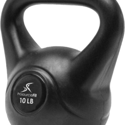ProsourceFit Vinyl Plastic Kettlebell from 10, 15, 20, 25, 30 and 35 lbs