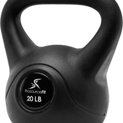 ProsourceFit Vinyl Plastic Kettlebell from 10, 15, 20, 25, 30 and 35 lbs