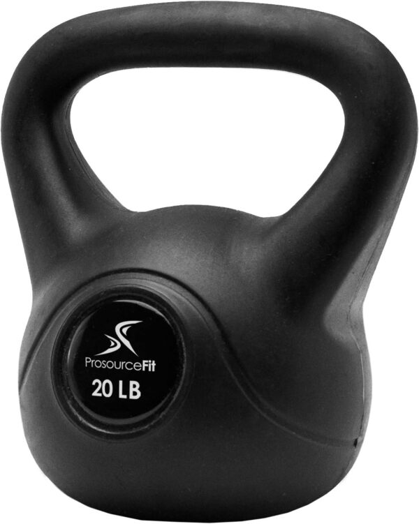 ProsourceFit Vinyl Plastic Kettlebell from 10, 15, 20, 25, 30 and 35 lbs