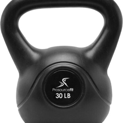 ProsourceFit Vinyl Plastic Kettlebell from 10, 15, 20, 25, 30 and 35 lbs