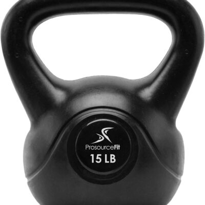 ProsourceFit Vinyl Plastic Kettlebell from 10, 15, 20, 25, 30 and 35 lbs