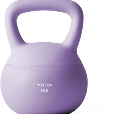 YOTTOY Soft Kettlebell,Kettlebell Anti-Slip Grip Weight for Home Workouts, Kettlebells Set Strength and Safety Guaranteed