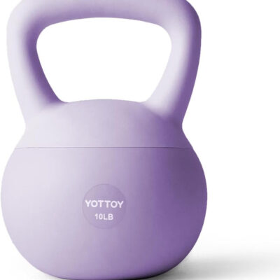 YOTTOY Soft Kettlebell,Kettlebell Anti-Slip Grip Weight for Home Workouts, Kettlebells Set Strength and Safety Guaranteed