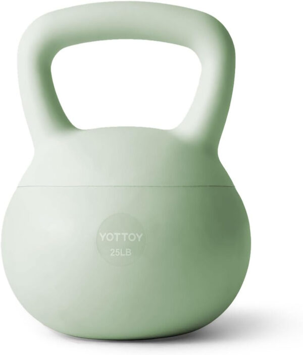 YOTTOY Soft Kettlebell,Kettlebell Anti-Slip Grip Weight for Home Workouts, Kettlebells Set Strength and Safety Guaranteed