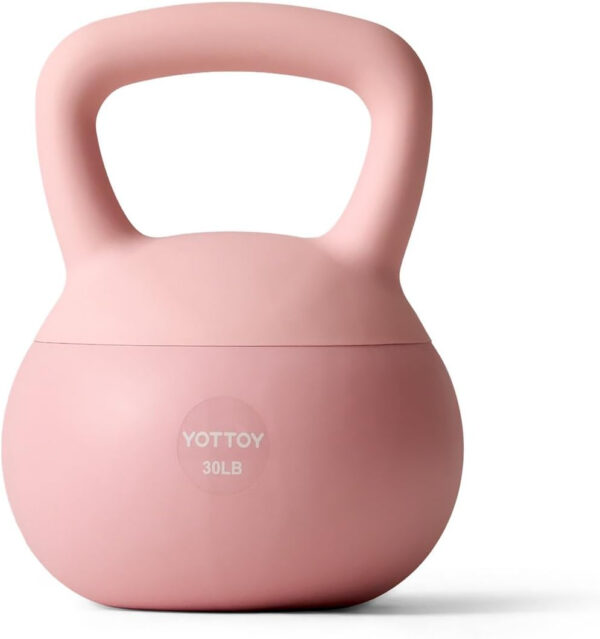 YOTTOY Soft Kettlebell,Kettlebell Anti-Slip Grip Weight for Home Workouts, Kettlebells Set Strength and Safety Guaranteed