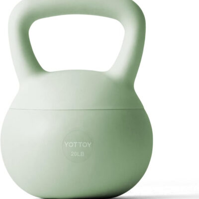 YOTTOY Soft Kettlebell,Kettlebell Anti-Slip Grip Weight for Home Workouts, Kettlebells Set Strength and Safety Guaranteed
