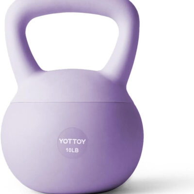 YOTTOY Soft Kettlebell,Kettlebell Anti-Slip Grip Weight for Home Workouts, Kettlebells Set Strength and Safety Guaranteed