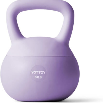 YOTTOY Soft Kettlebell,Kettlebell Anti-Slip Grip Weight for Home Workouts, Kettlebells Set Strength and Safety Guaranteed