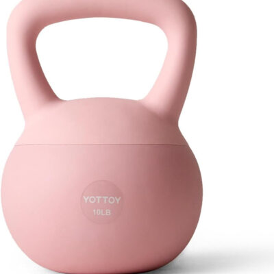 YOTTOY Soft Kettlebell,Kettlebell Anti-Slip Grip Weight for Home Workouts, Kettlebells Set Strength and Safety Guaranteed