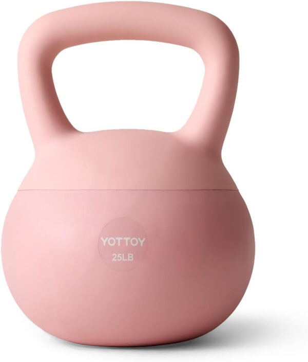YOTTOY Soft Kettlebell,Kettlebell Anti-Slip Grip Weight for Home Workouts, Kettlebells Set Strength and Safety Guaranteed