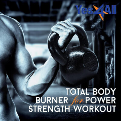 Yes4All Kettlebell Cast Iron Sets 5 - 10 - 15 - 20 - 25 - 30 lbs, Multi-Level from Beginners to Pros Kettlebell Set for Strength Training & Home Gym Equipment