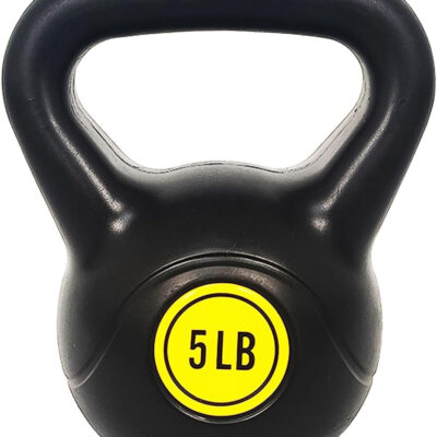 OLIXIS Kettlebell Set, Wide Grip Kettlebell Exercise Fitness Weight Set for Home Gym, Strength Training