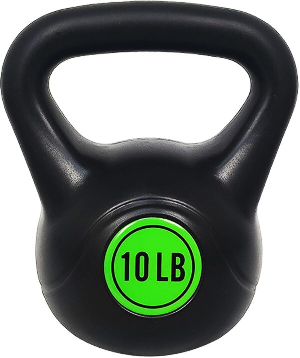 OLIXIS Kettlebell Set, Wide Grip Kettlebell Exercise Fitness Weight Set for Home Gym, Strength Training