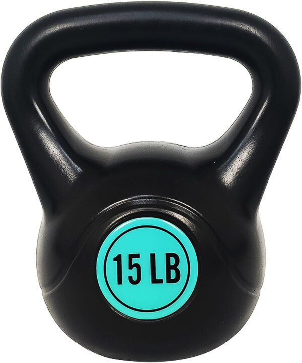 OLIXIS Kettlebell Set, Wide Grip Kettlebell Exercise Fitness Weight Set for Home Gym, Strength Training