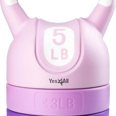 689b3e0f26edbcd195615e7133268600f8481218eda5540b8250a.jpg Yes4All Kettlebell Sets - Adjustable Kettlebell Set for Strength Training - Kettlebells Adjustable Weight for Versatile Workouts