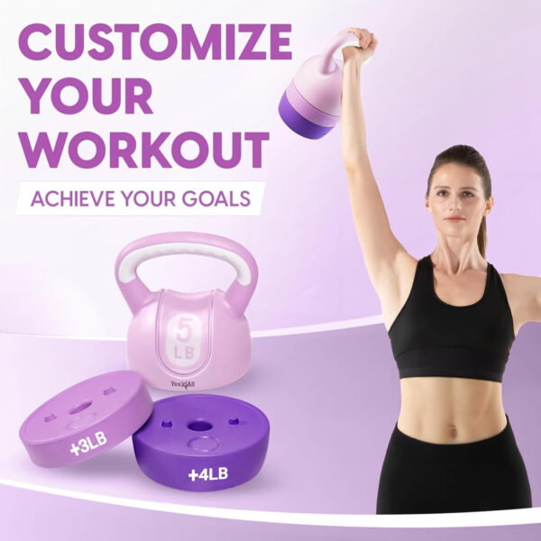 689b3e17ec9a5148e94554acf91e7a46f2480b8d3d5003b39df0d.jpg Yes4All Kettlebell Sets - Adjustable Kettlebell Set for Strength Training - Kettlebells Adjustable Weight for Versatile Workouts