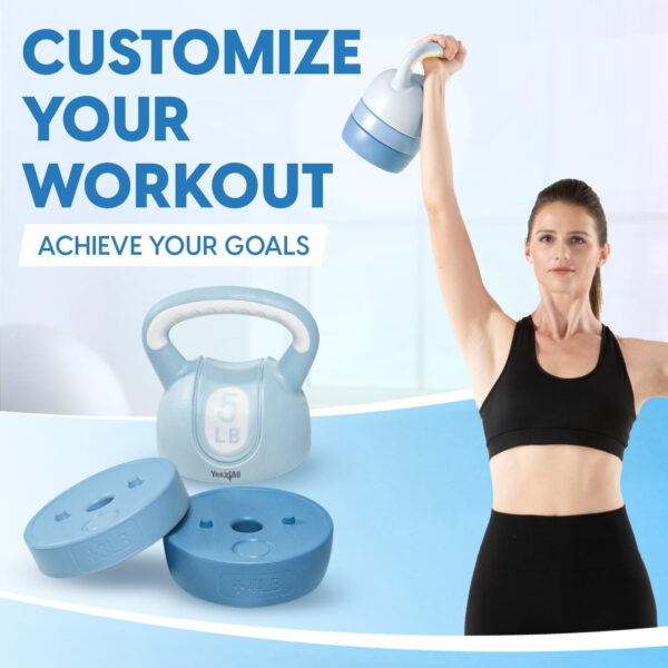 689b3e1dea37d787ebfb1a5719fcacbb29dd3ecf91ebe853d195f.jpg Yes4All Kettlebell Sets - Adjustable Kettlebell Set for Strength Training - Kettlebells Adjustable Weight for Versatile Workouts