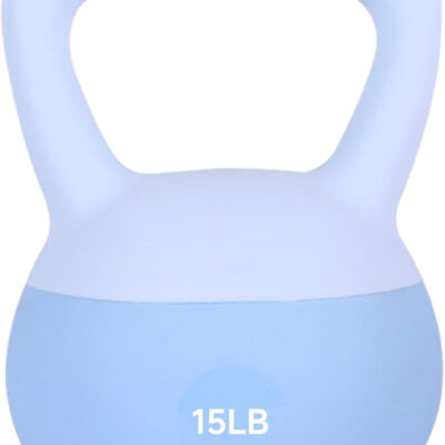 689b3e7f88720bf417d87b475a785e7d8f82ca2852755512f368b.jpg Leikefitness Soft Kettlebells,Steel Shot Filled Weights for Women and Men,Color Coded Anti Slip Soft Kettlebells,Home workout