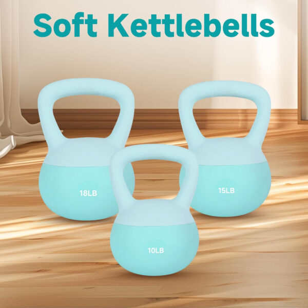 689b3e8c6c0c0dbbc94d5dd2ccdd4bfc6628e04c8e1f2e0273409.jpg Leikefitness Soft Kettlebells,Steel Shot Filled Weights for Women and Men,Color Coded Anti Slip Soft Kettlebells,Home workout