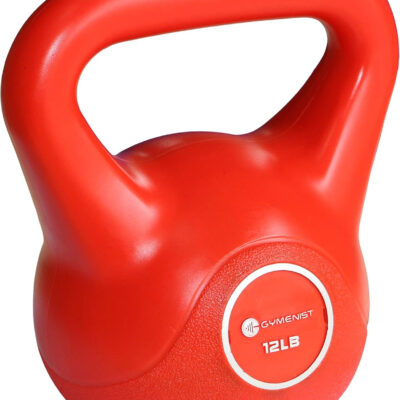 689b3ecec30a26365d6452fc4fcfc8684db7fd5c69e3ce831d65f.jpg GYMENIST Exercise Kettlebell Fitness Workout Body Equipment Choose Your Weight Size(12 LB)