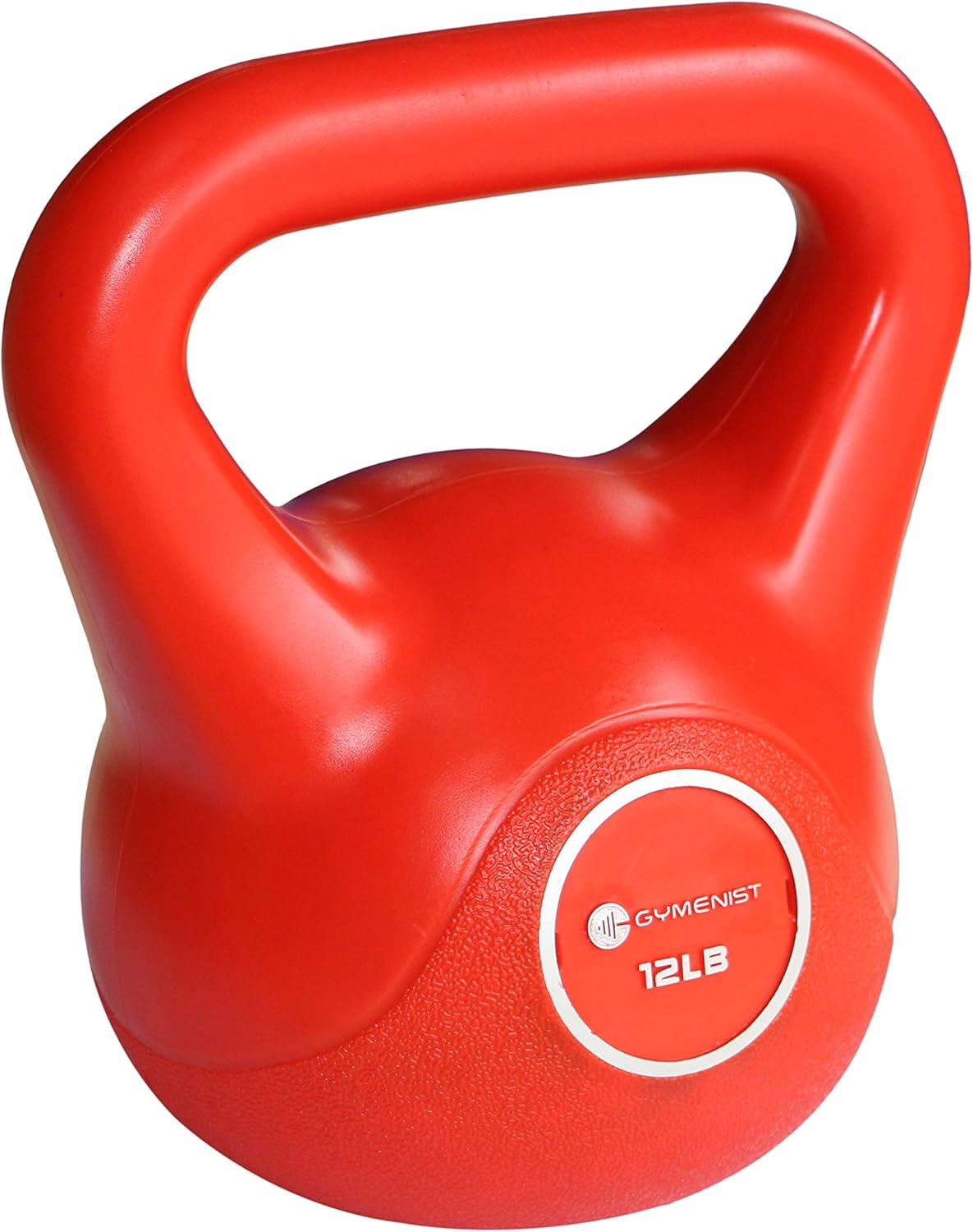 GYMENIST Exercise Kettlebell Fitness Workout Body Equipment Choose Your Weight Size(12 LB)