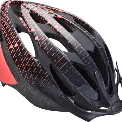 Schwinn Thrasher Helmet for Adults, Size 58-62 cm for Riders Ages 14+, Microshell, Adjustable Dial & Straps, Interior Padding, Air Vents, Lighted or Unlit, Visor, Adult Bike Helmet