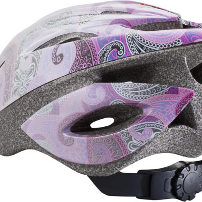 Schwinn Thrasher Helmet for Adults, Size 58-62 cm for Riders Ages 14+, Microshell, Adjustable Dial & Straps, Interior Padding, Air Vents, Lighted or Unlit, Visor, Adult Bike Helmet