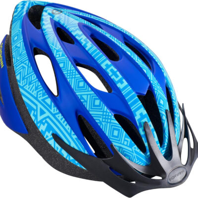 Schwinn Thrasher Helmet for Adults, Size 58-62 cm for Riders Ages 14+, Microshell, Adjustable Dial & Straps, Interior Padding, Air Vents, Lighted or Unlit, Visor, Adult Bike Helmet