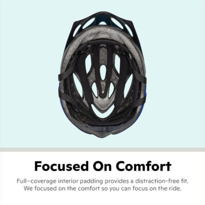 Schwinn Thrasher Helmet for Adults, Size 58-62 cm for Riders Ages 14+, Microshell, Adjustable Dial & Straps, Interior Padding, Air Vents, Lighted or Unlit, Visor, Adult Bike Helmet
