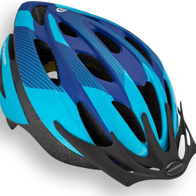 Schwinn Thrasher Helmet for Adults, Size 58-62 cm for Riders Ages 14+, Microshell, Adjustable Dial & Straps, Interior Padding, Air Vents, Lighted or Unlit, Visor, Adult Bike Helmet