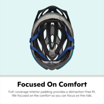 Schwinn Thrasher Helmet for Adults, Size 58-62 cm for Riders Ages 14+, Microshell, Adjustable Dial & Straps, Interior Padding, Air Vents, Lighted or Unlit, Visor, Adult Bike Helmet