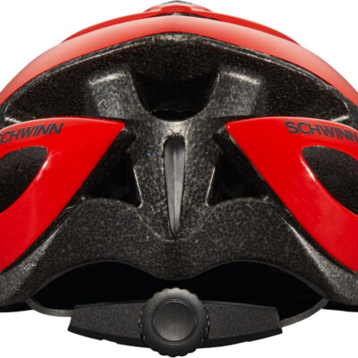 Schwinn Thrasher Helmet for Adults, Size 58-62 cm for Riders Ages 14+, Microshell, Adjustable Dial & Straps, Interior Padding, Air Vents, Lighted or Unlit, Visor, Adult Bike Helmet