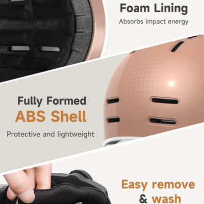 Findway Pro Bike Helmet for Adults,Adjustable Cycling Helmet for Men & Women [Safety Certified] Bicycle Helmet for Commuting, Road Biking, Skating with Adjustable Dial