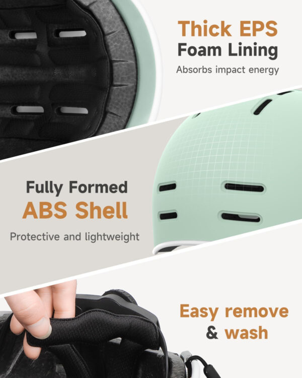 Findway Pro Bike Helmet for Adults,Adjustable Cycling Helmet for Men & Women [Safety Certified] Bicycle Helmet for Commuting, Road Biking, Skating with Adjustable Dial