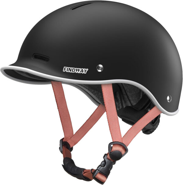 Findway Pro Bike Helmet for Adults,Adjustable Cycling Helmet for Men & Women [Safety Certified] Bicycle Helmet for Commuting, Road Biking, Skating with Adjustable Dial