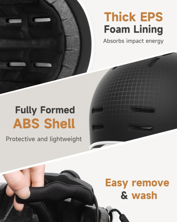 Findway Pro Bike Helmet for Adults,Adjustable Cycling Helmet for Men & Women [Safety Certified] Bicycle Helmet for Commuting, Road Biking, Skating with Adjustable Dial