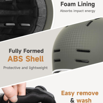 Findway Pro Bike Helmet for Adults,Adjustable Cycling Helmet for Men & Women [Safety Certified] Bicycle Helmet for Commuting, Road Biking, Skating with Adjustable Dial