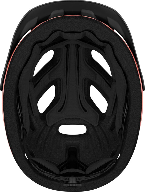 Retrospec Lennon Bike Helmet with LED Safety Light Adjustable Dial & Removable Visor