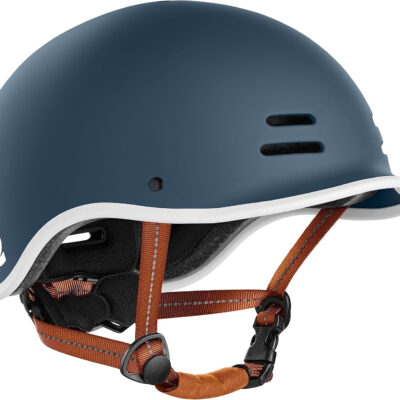 Retrospec Lennon Bike Helmet with LED Safety Light Adjustable Dial & Removable Visor