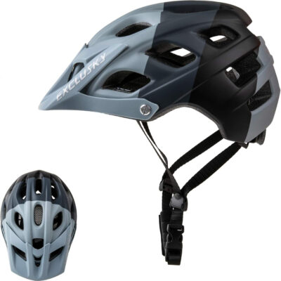 689b45d6e971a5d30acb08196826513e4faca6063526722470b5d.jpg Exclusky Bike Helmet Mountain Bike Helmet for Adults Lightweight MTB Cycling Helmet for Men Women Adjustable Bicycle Helmet with Visor