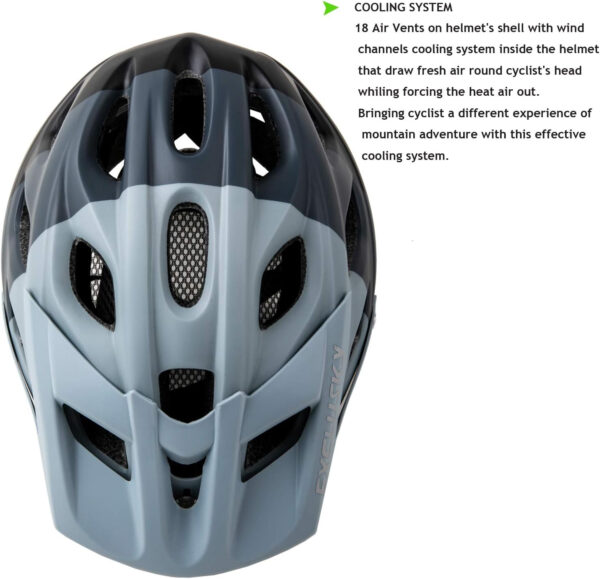 689b45d9e17dc74eeb7376177e060c949e06d02a587b4fb78a2f7.jpg Exclusky Bike Helmet Mountain Bike Helmet for Adults Lightweight MTB Cycling Helmet for Men Women Adjustable Bicycle Helmet with Visor