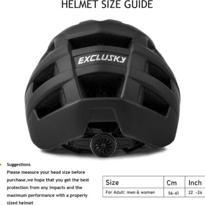 689b45e14490f8e5b2ae0f4665a9834fc5d2cc6c2583f5a2c6ad2.jpg Exclusky Bike Helmet Mountain Bike Helmet for Adults Lightweight MTB Cycling Helmet for Men Women Adjustable Bicycle Helmet with Visor