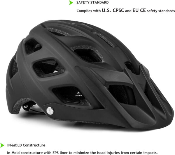689b45e422dc82077a8178f43e384b7890cb68333ad7ffe5b07ec.jpg Exclusky Bike Helmet Mountain Bike Helmet for Adults Lightweight MTB Cycling Helmet for Men Women Adjustable Bicycle Helmet with Visor