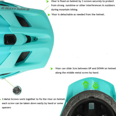 689b45eedbca7f3f429096b2a15652b6649c127384637a84a2f57.jpg Exclusky Bike Helmet Mountain Bike Helmet for Adults Lightweight MTB Cycling Helmet for Men Women Adjustable Bicycle Helmet with Visor
