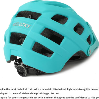689b45f0544ac2cbeb5de578bf98ac6ac2d4d344147050bbd2a41.jpg Exclusky Bike Helmet Mountain Bike Helmet for Adults Lightweight MTB Cycling Helmet for Men Women Adjustable Bicycle Helmet with Visor