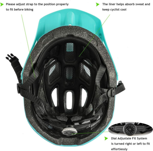 689b45f1c3627e33e72fae5957ba8332fbc0aa8958192b22a5475.jpg Exclusky Bike Helmet Mountain Bike Helmet for Adults Lightweight MTB Cycling Helmet for Men Women Adjustable Bicycle Helmet with Visor