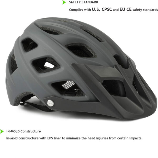 689b45f79e1c68d74703c5ac560b13d935f53208e517cced3247a.jpg Exclusky Bike Helmet Mountain Bike Helmet for Adults Lightweight MTB Cycling Helmet for Men Women Adjustable Bicycle Helmet with Visor