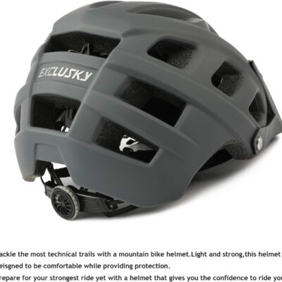 689b45fa845a14ce6c11929588eb08c70cb1027761beac51021f7.jpg Exclusky Bike Helmet Mountain Bike Helmet for Adults Lightweight MTB Cycling Helmet for Men Women Adjustable Bicycle Helmet with Visor