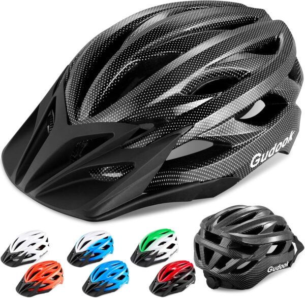 689b47f8e80b31b266dc66de1e7085348f9bb800a4cebe9a6a640.jpg Bike Helmets for Men - Women Bicycle Helmet Adult - Certified Lightweight Comfort Adjustable Cycling Helmet with Detachable Visor for Mountain Road Biker