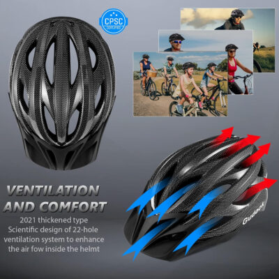 689b47fa6d512532df3b9a2c7a3ce95db0260ca9c912acdbf24b2.jpg Bike Helmets for Men - Women Bicycle Helmet Adult - Certified Lightweight Comfort Adjustable Cycling Helmet with Detachable Visor for Mountain Road Biker